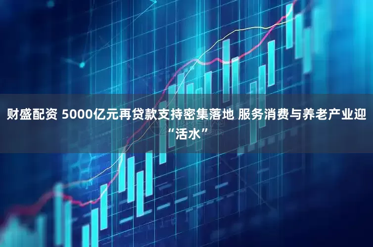 财盛配资 5000亿元再贷款支持密集落地 服务消费与养老产业迎“活水”